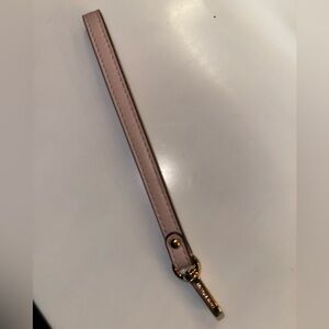 Michael Kors Blush Pink Leather Wrist Strap